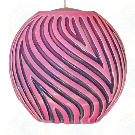 Art Deco - Line Illusion Pink with Purple illumination